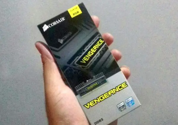 Memoria Ram 8GB ddr3 1600mhz Corsair Vengeance