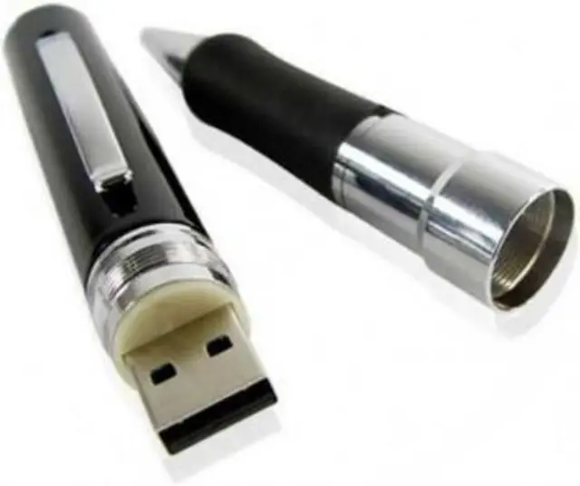 Caneta Espiã Gravadora De Video E Audio