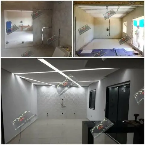 Rebaixamento de Teto/Porcelanato/Reforma com Fino acabamento
