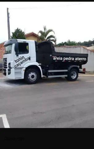 Areia pedra aterro