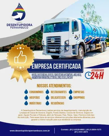Desentupidora e Limpa Fossa