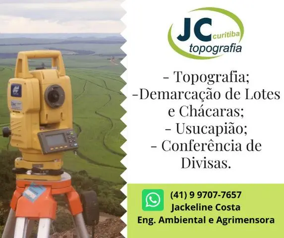 Topografo - Topografia - Usucapião - Regularização de lotes