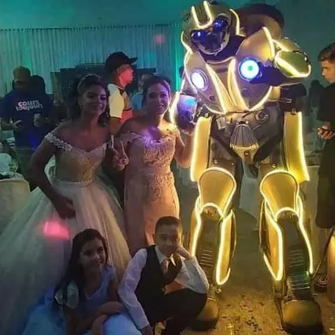 Robô de led