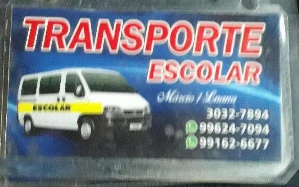 TRANSPORTE ESCOLAR Márcio e LUANA