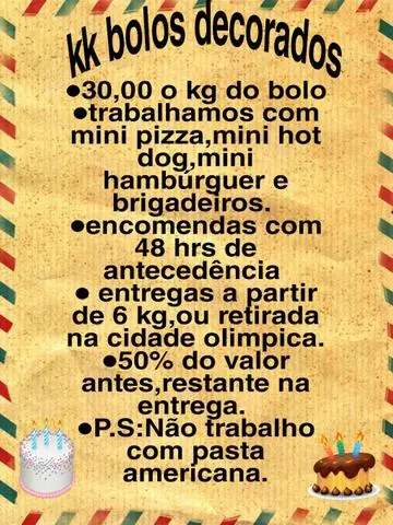 Kk bolos decorados