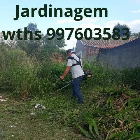 Jardinagem limpeza de terreno