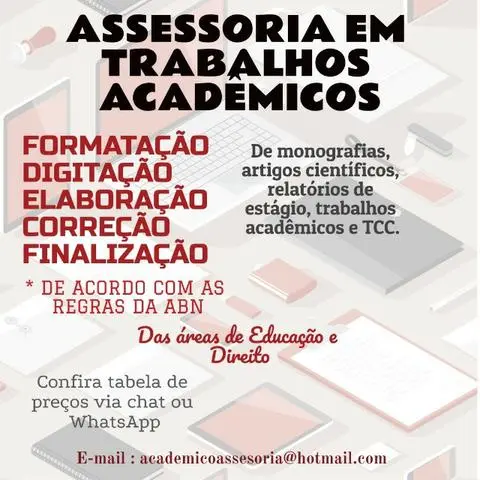 Assessoria de trabalhos acadêmicos