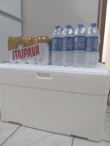 Oportunidade : Água + Itaipava + caixa isopor
