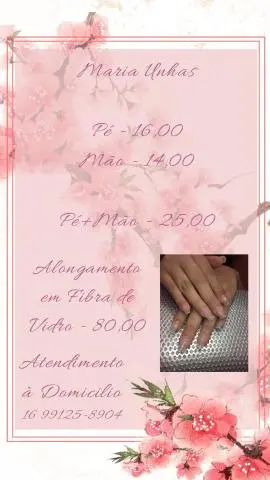 Manicure - Alongamento em Fibra de vidro