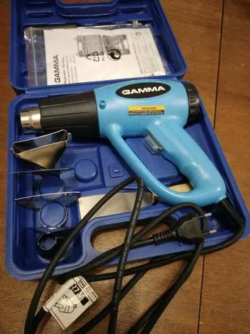 Soprador Térmico Gamma com Kit 1500W