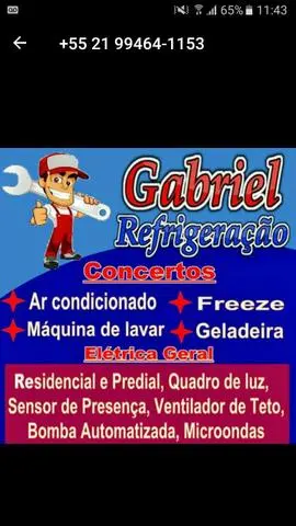 Refrigeração e eletricista em geral