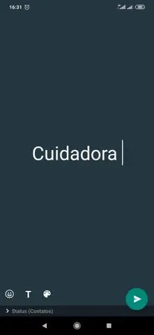 Cuidadora noturno