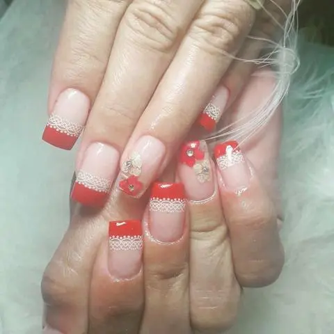 Unhas em gel 60 reais