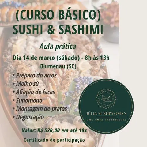 Curso de sushi