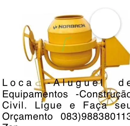 Loca - Aluguel de Equipamentos Construção Civil