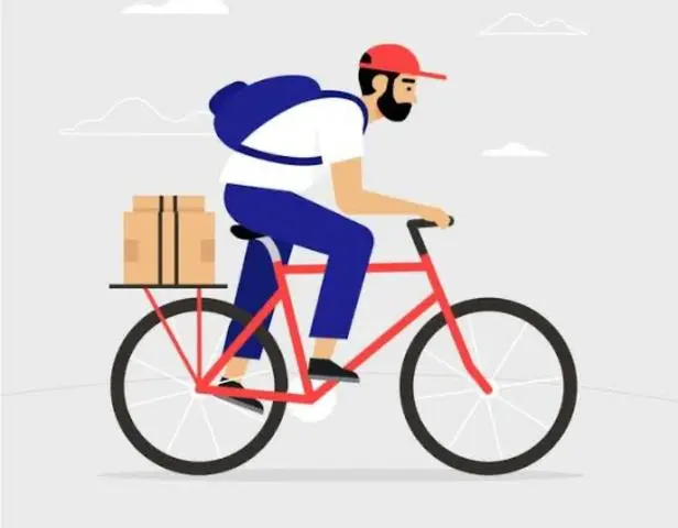 Faço entrega de bicicleta