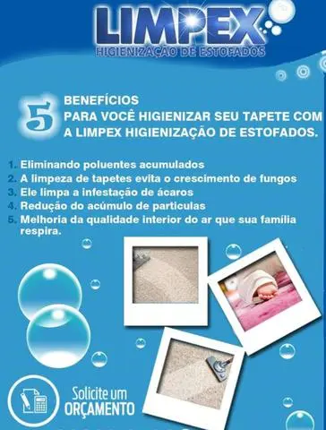 Limpeza e Higienização de estofados