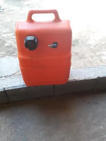 Tanque para motor e hélice para motor MERCURE 15/18