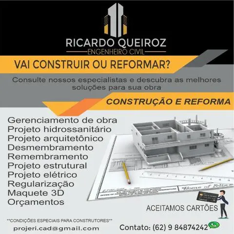 Projeto arquitetônico - cadista