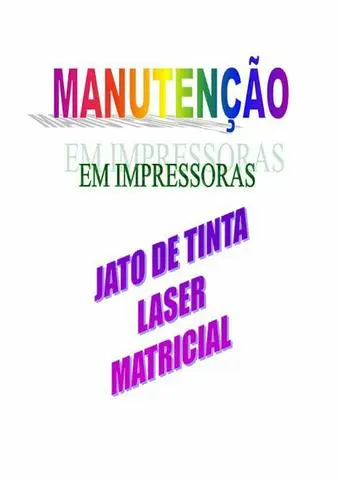 Conserto e limpeza em impressora!!