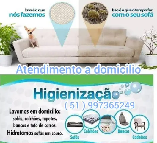 Limpieza e Higienização de Estofados