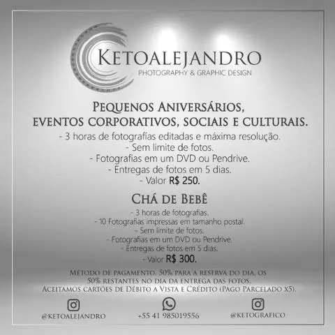 Fotógrafo Profissional para Eventos e Pequenos Aniversários