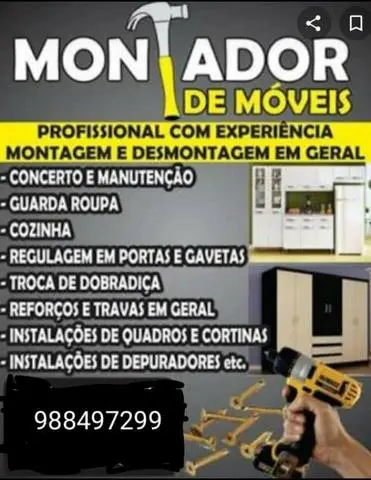 Montagem e desmontagens de móveis