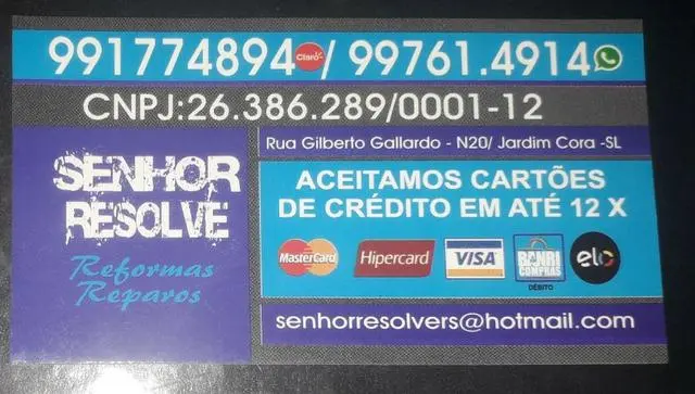 Construçao e reforma