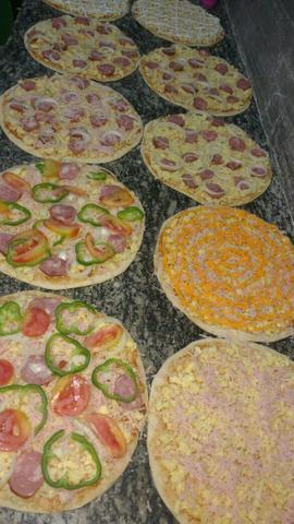 Pizzas Semi Assadas
