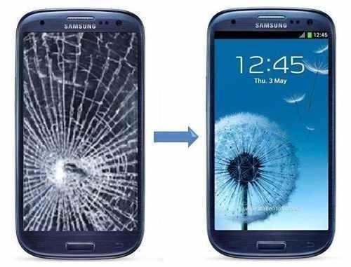 Manutenção (troca de telas) Samsung