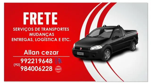 Frete Manaus 24 horas