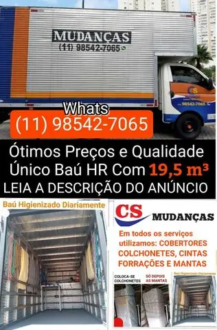 Mudanças e Carretos ABCD e Litoral Sul