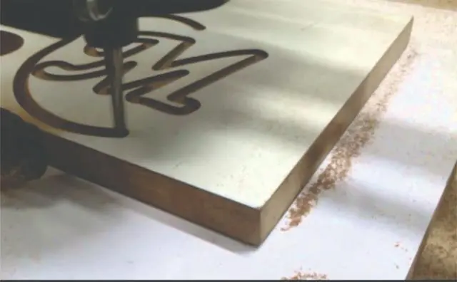 Corte router cnc