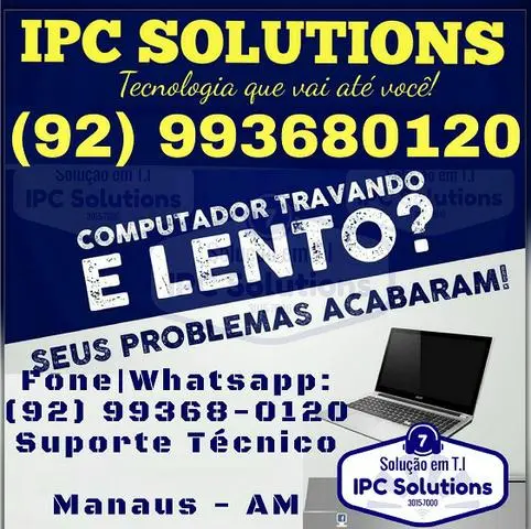 Manutenção de Computadores (Notebooks e Maquinas Gamers)