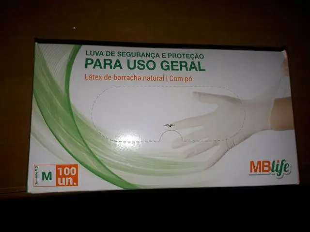 Luvas de procedimento 13, 00