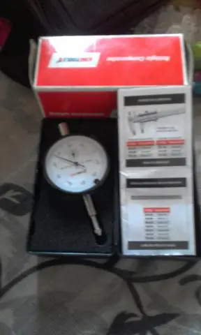Kit relógio comparador mais suporte (pms)R$ 120, 00 pra sair hoje