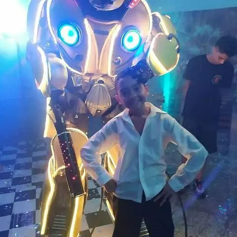 Robô de led