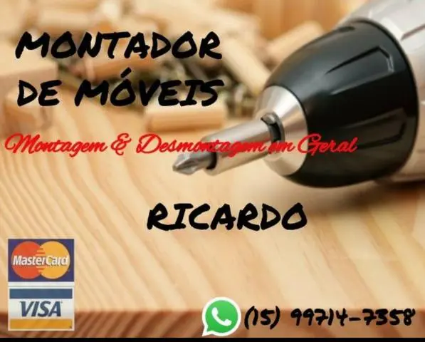 Montador de móveis profissional