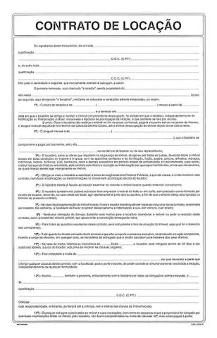 Faço seu contrato de locação.