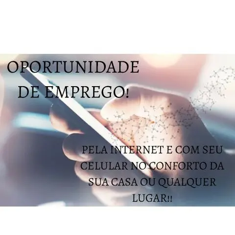 Oportunidade de emprego!!