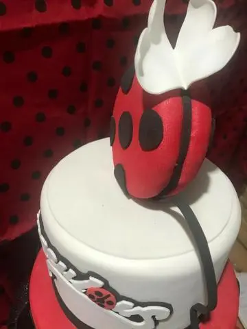 Bolo cenofráfico- Lady Bug