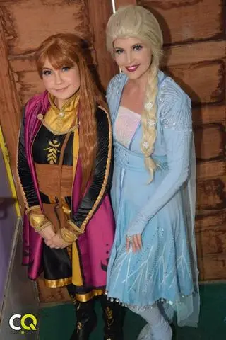 Diversão- personagem vivo Frozen 2