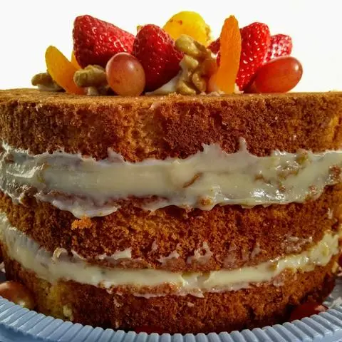 Bolos decorados e doces deliciosos