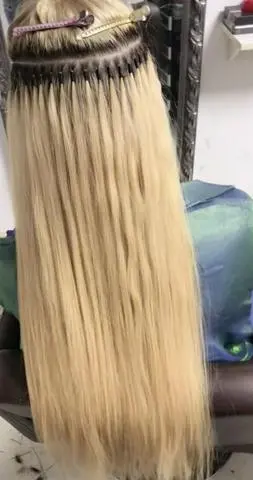 Aplicação de mega hair r$80 nó italiano