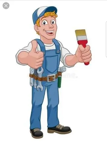 Pintor civil e eletricista profissional e encanador predeiro