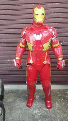 Personagens vivos para festa Marvel e DC Comics./Eigh Hero