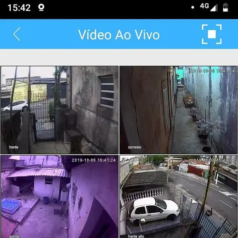 Instalação de câmeras
