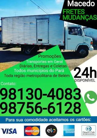 Disk Fretes e Mudanças Super Baratos-Aceito Cartão