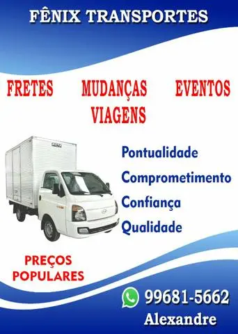 Mudanças e fretes menor preço