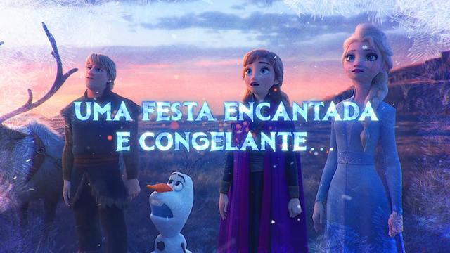 Vídeo Convite Frozen 2
